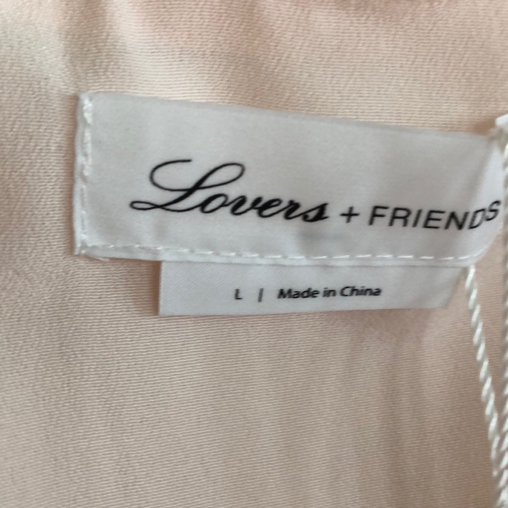 LOVERS AND FRIENDS MIA BODYSUIT in Blush Pink - Picture 6 of 14